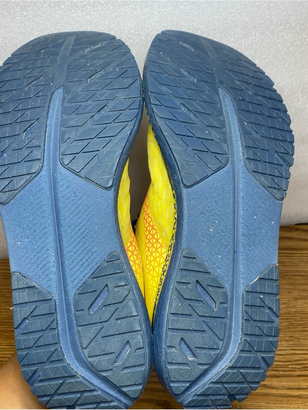 Brooks Hyperion Tempo Mens Running Shoes Yellow Blue 1103391D767 Size 11.5 D
